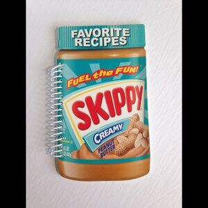 Skippy Peanut Butter Recipe Book shaped like Jar - RARE